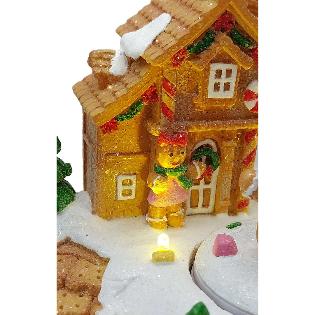 Gingerbread House. Christmas Village Wizardi F07-N1-13-2705A