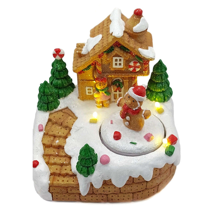 Gingerbread House. Christmas Village Wizardi F07-N1-13-2705A