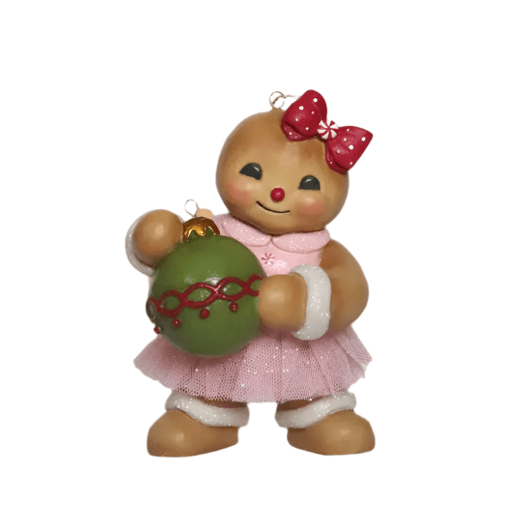 Gingerbread Joy Ornament by Bethany Lowe Designs