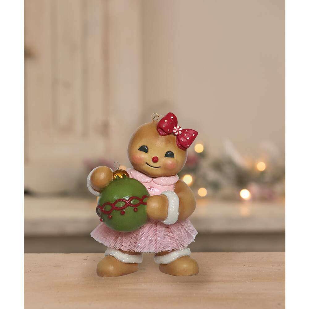 Gingerbread Joy Ornament by Bethany Lowe Designs – view 2