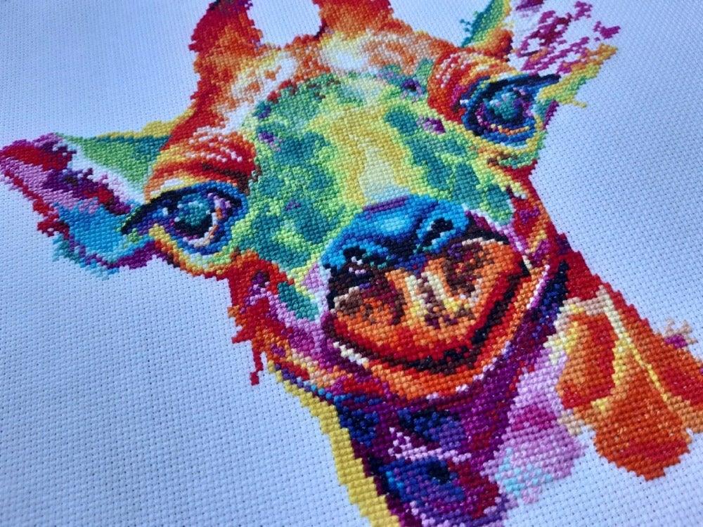 Giraffe 1434 Counted Cross Stitch Kit