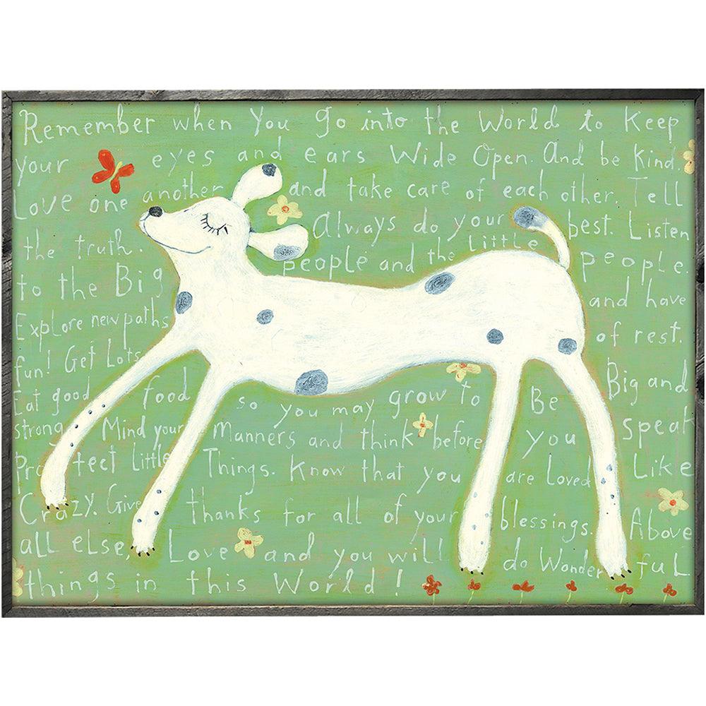 "Girl Dog" Art Print - Quirks!