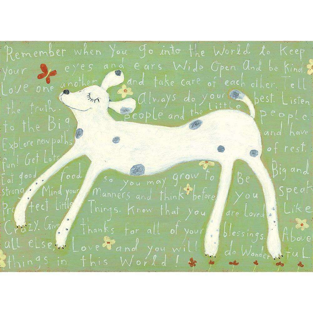 "Girl Dog" Art Print - Quirks!