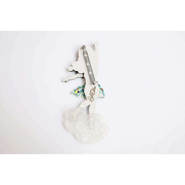 Girl Ice Skating Brooch by Laliblue – view 5