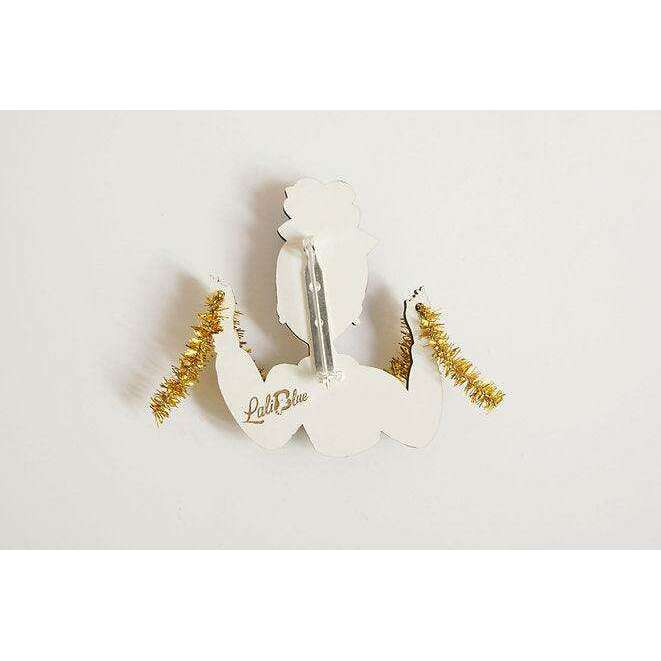 Girl With Tinsel Brooch by LaliBlue - Quirks!