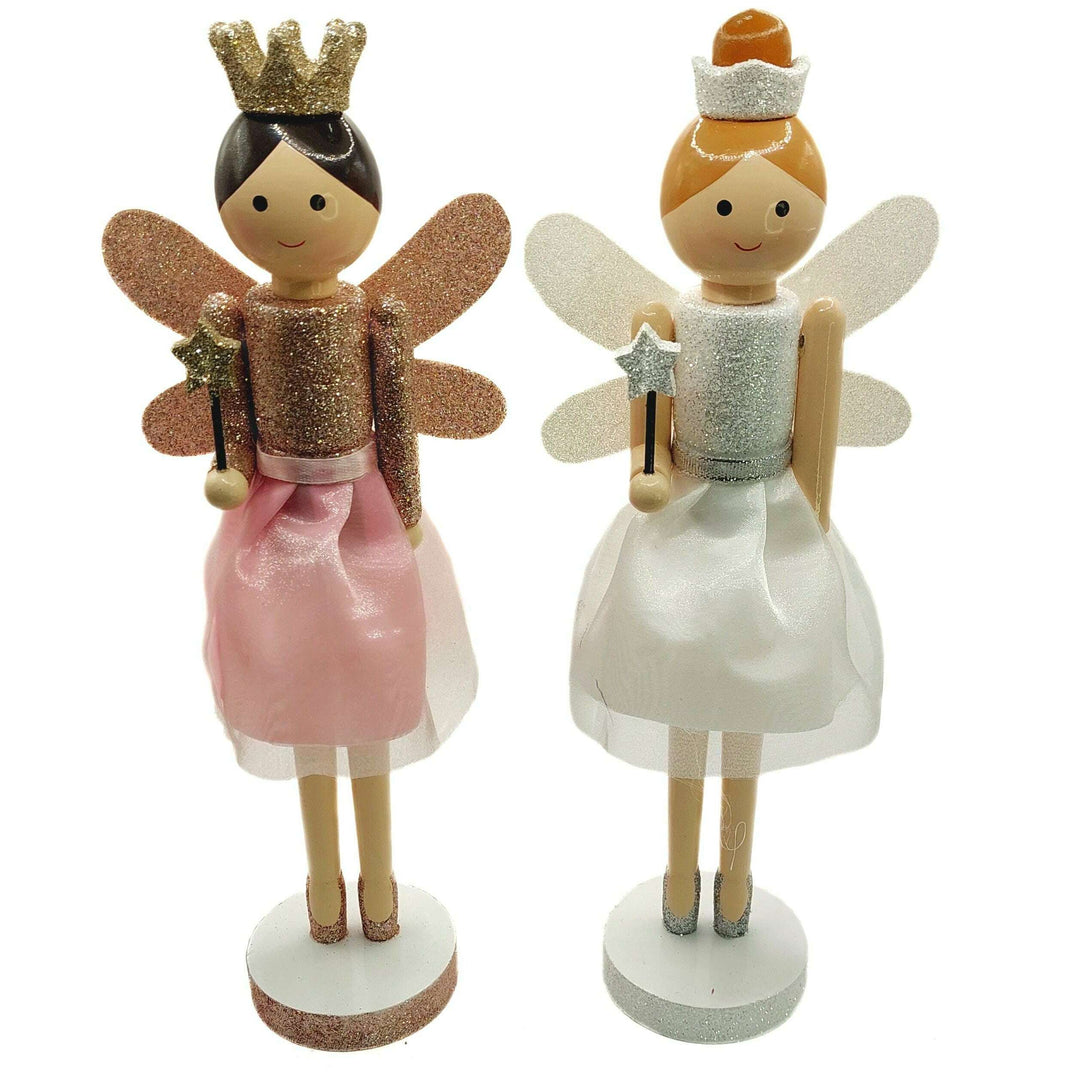 Glittering Fairy Nutcracker Princess Wizardi F07M6-2 White