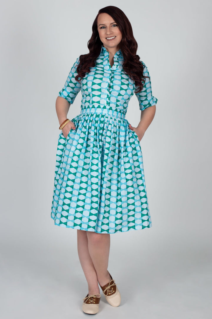 Gloria Pleated Retro Circle Skirt