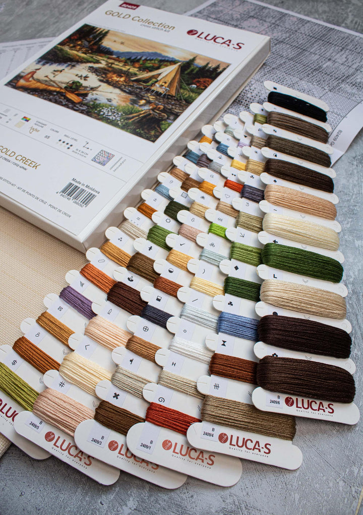 Gold Creek B2409L Counted Cross-Stitch Kit