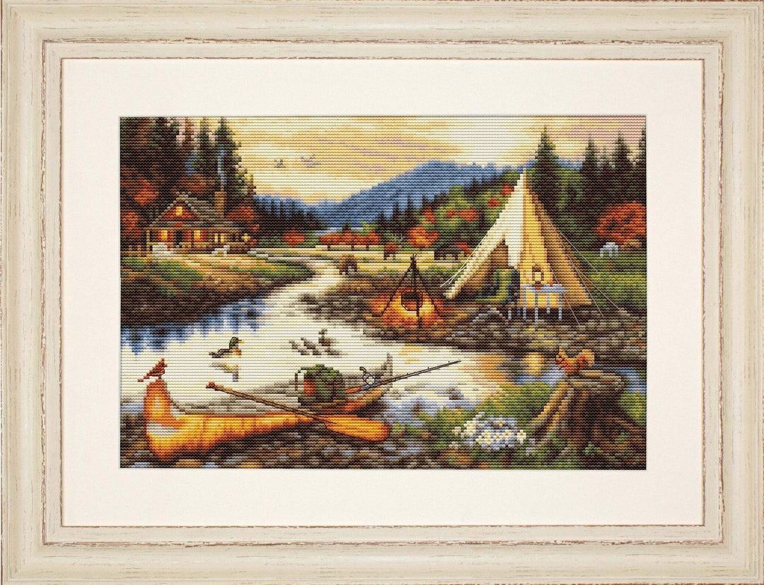 Gold Creek BU5021L Counted Cross-Stitch Kit