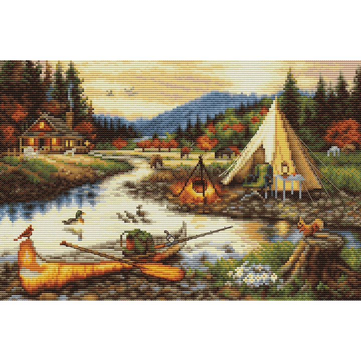 Gold Creek BU5021L Counted Cross-Stitch Kit