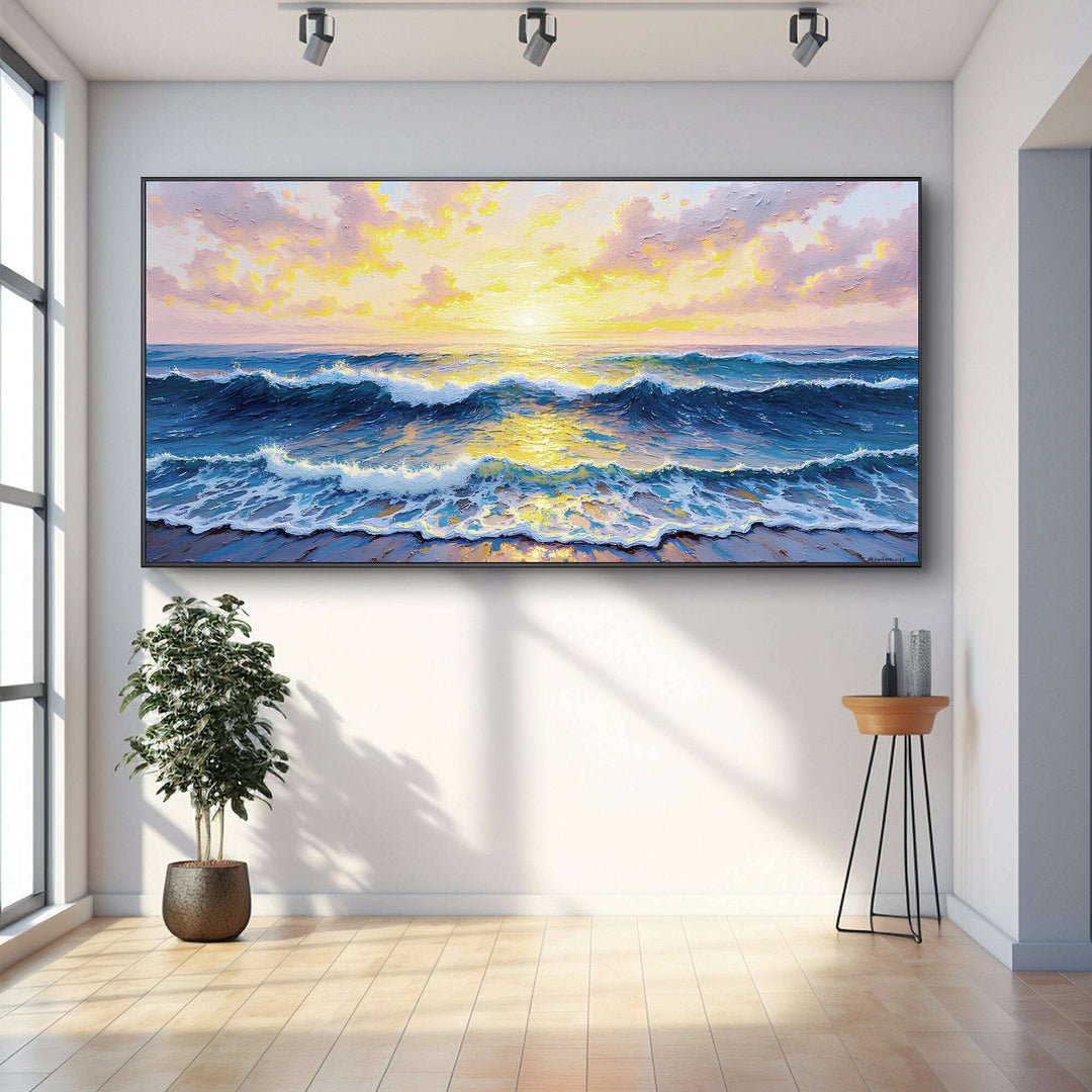 Golden Horizon Wall Art