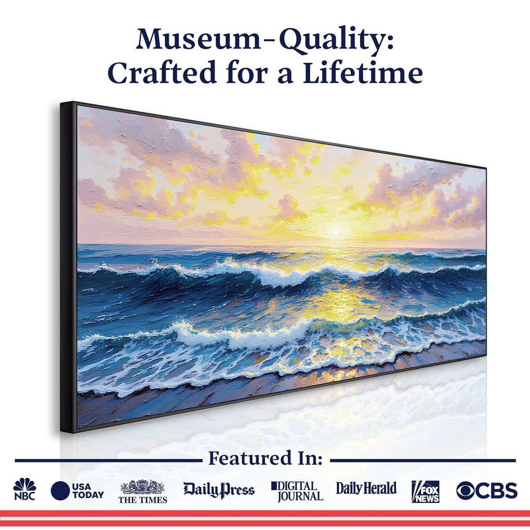 Golden Horizon Wall Art
