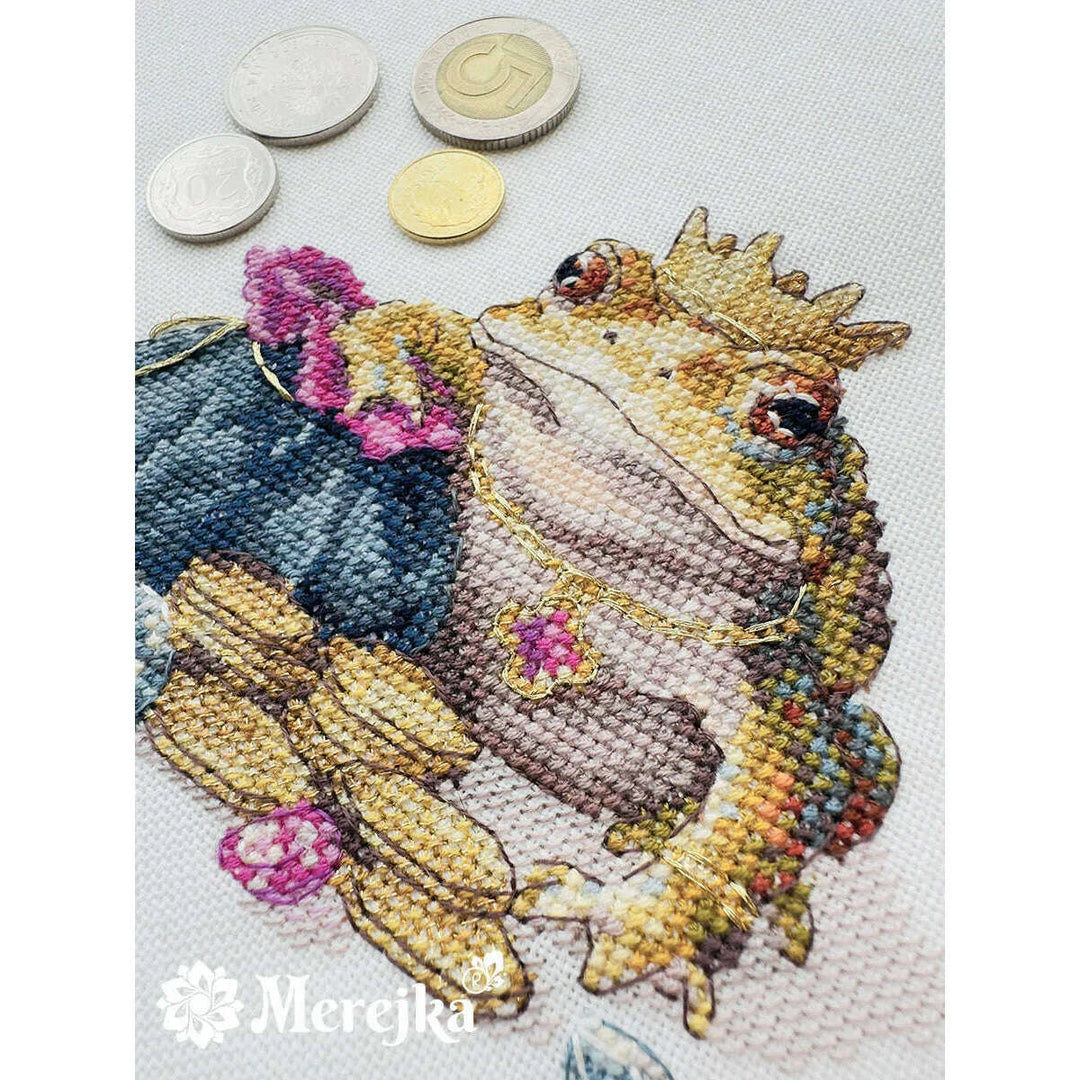 Golden Toad K-280A Counted Cross-Stitch Kit