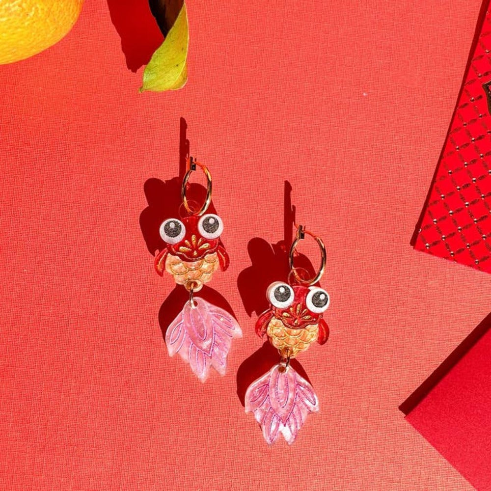 Goldfish Earrings 