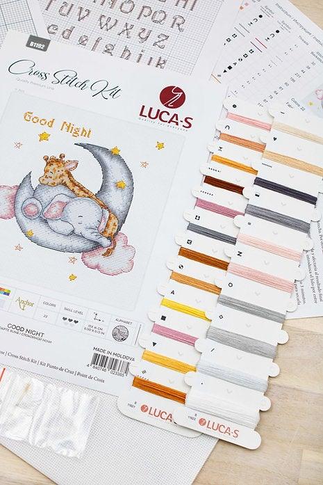 Good night B1192L Counted Cross-Stitch Kit