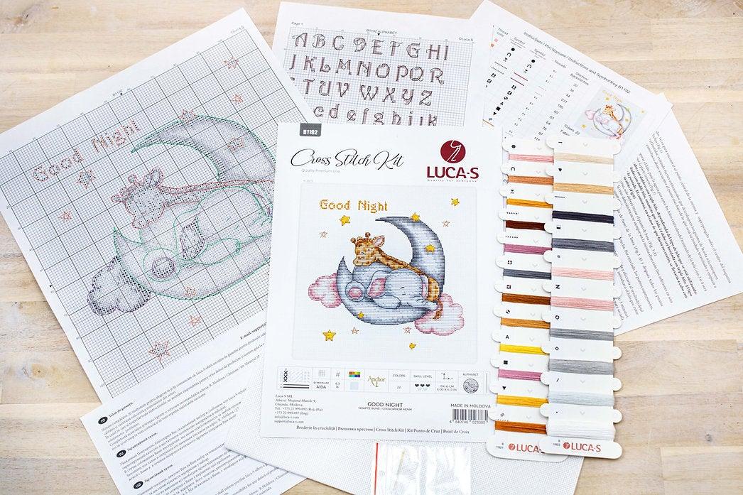 Good night B1192L Counted Cross-Stitch Kit