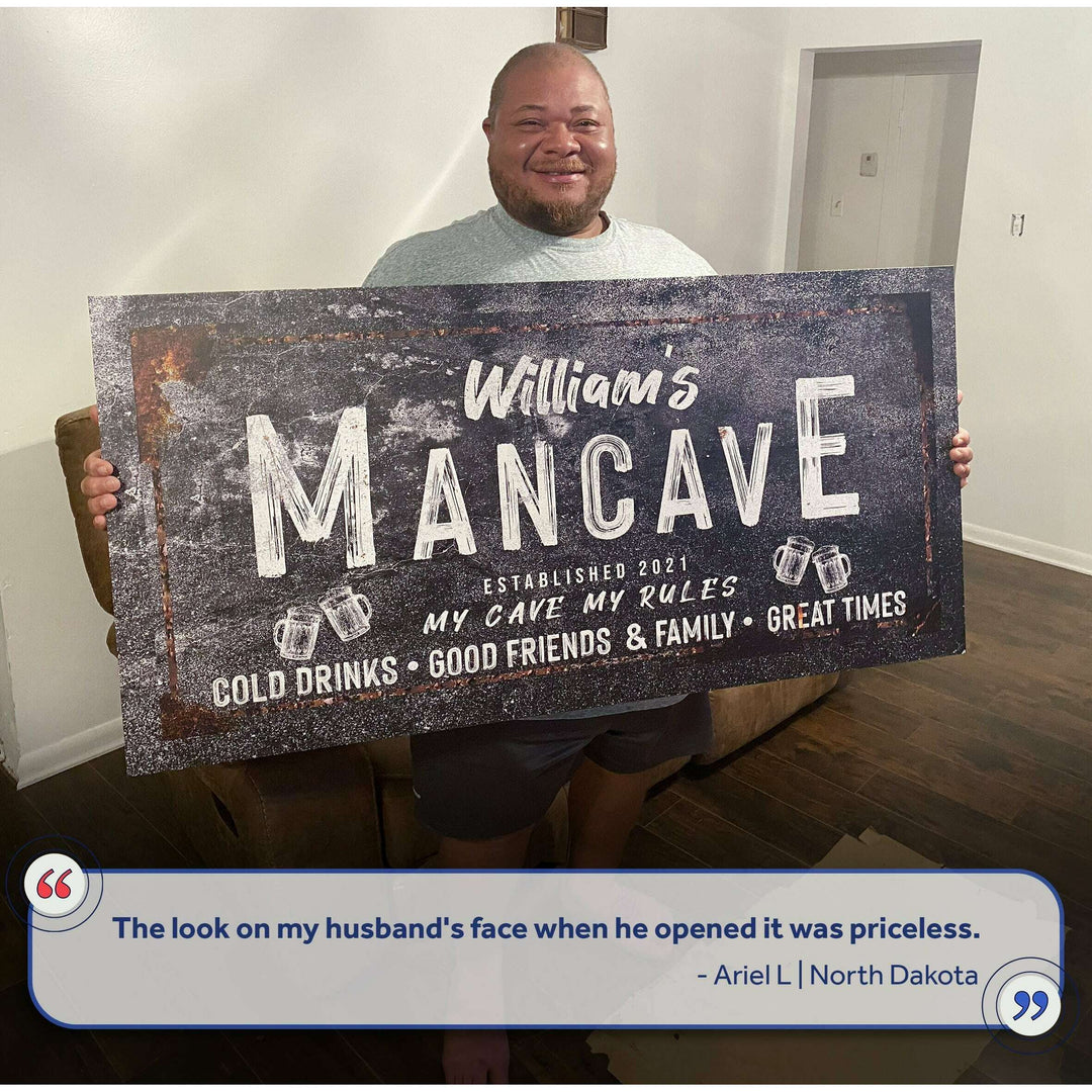 Good Times Man Cave Sign