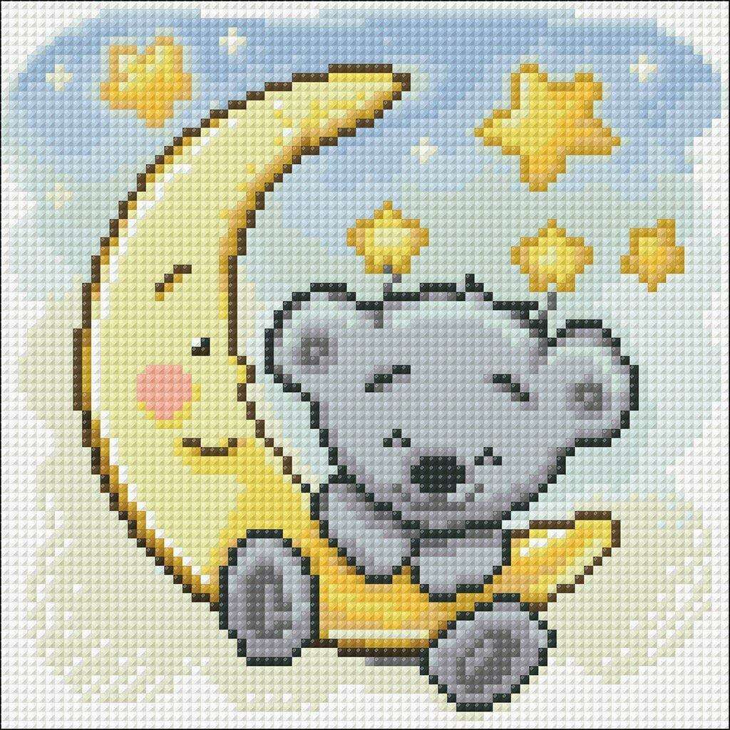 Goodnight CS2475 7.9 x 7.9 inches Crafting Spark Diamond Painting Kit