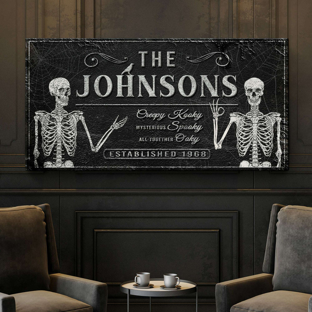 Gothic Family Sign V