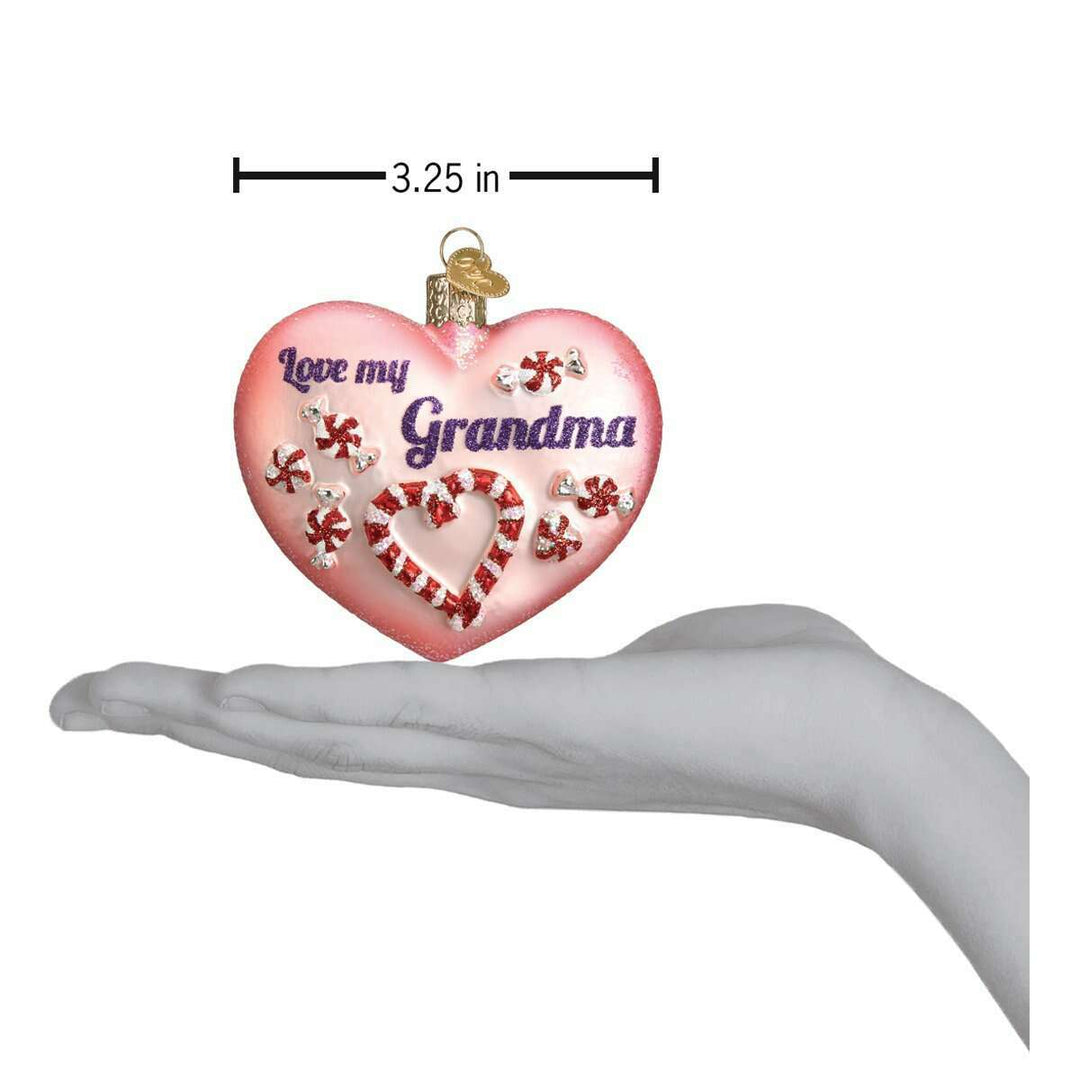 Grandma Heart Ornament