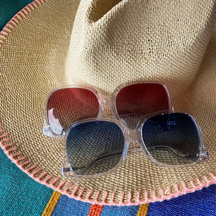 Granny-Chic Polarized Oversized Sunglass - Mia