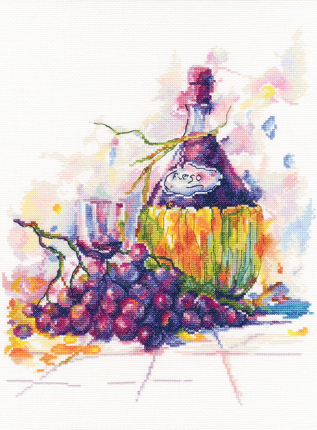 Grape wine M615 Counted Cross Stitch Kit
