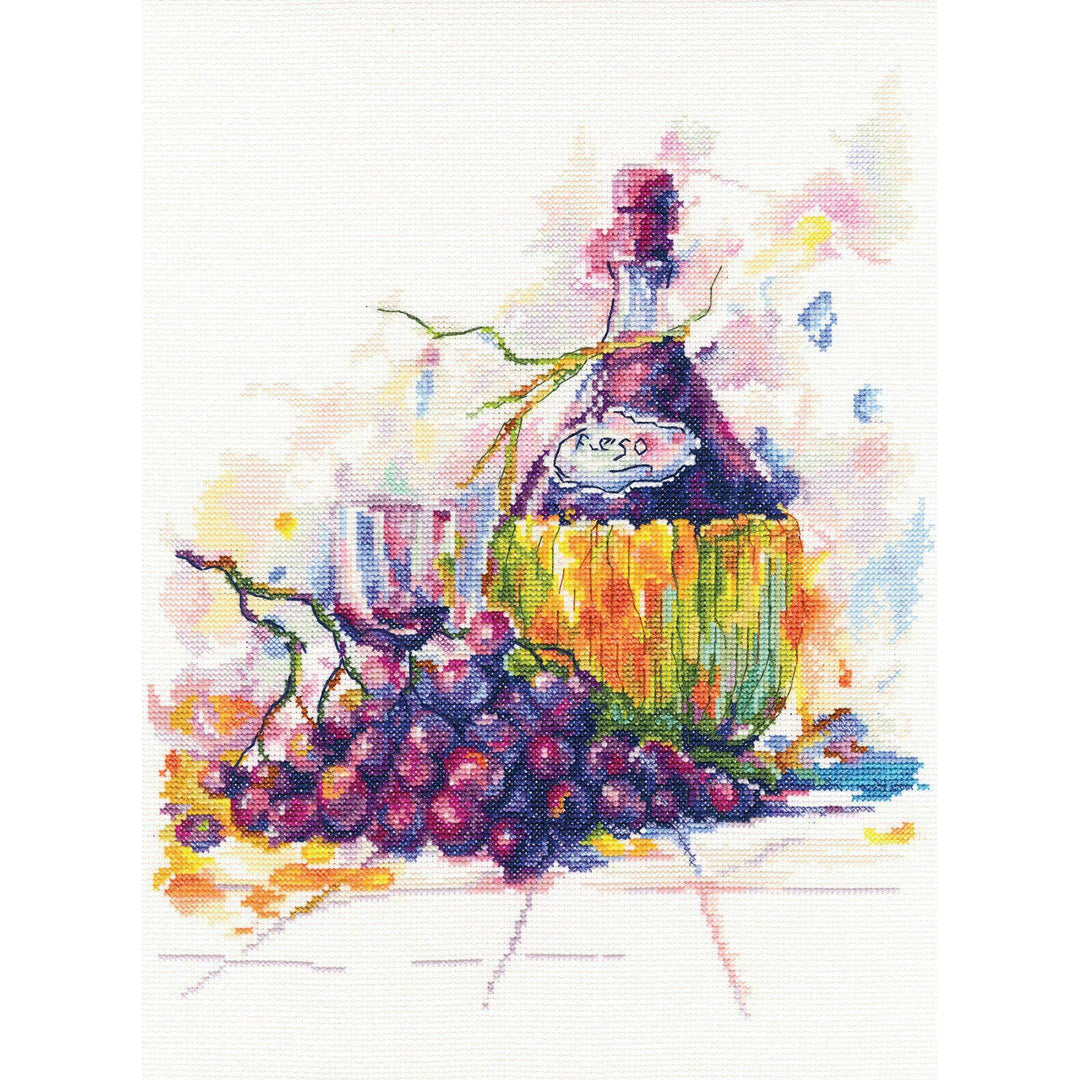 Grape wine M615 Counted Cross Stitch Kit