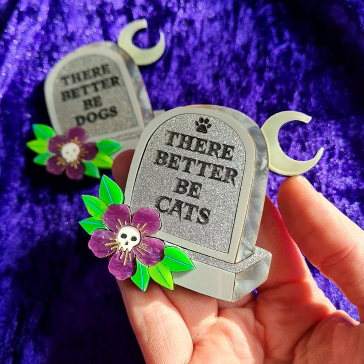 Gravestone Epitaph Necklace by Cherryloco Jewellery 3