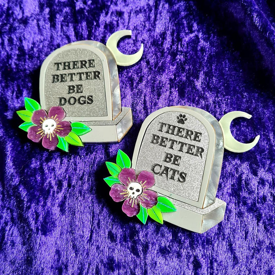 Gravestone Epitaph Necklace by Cherryloco Jewellery 1