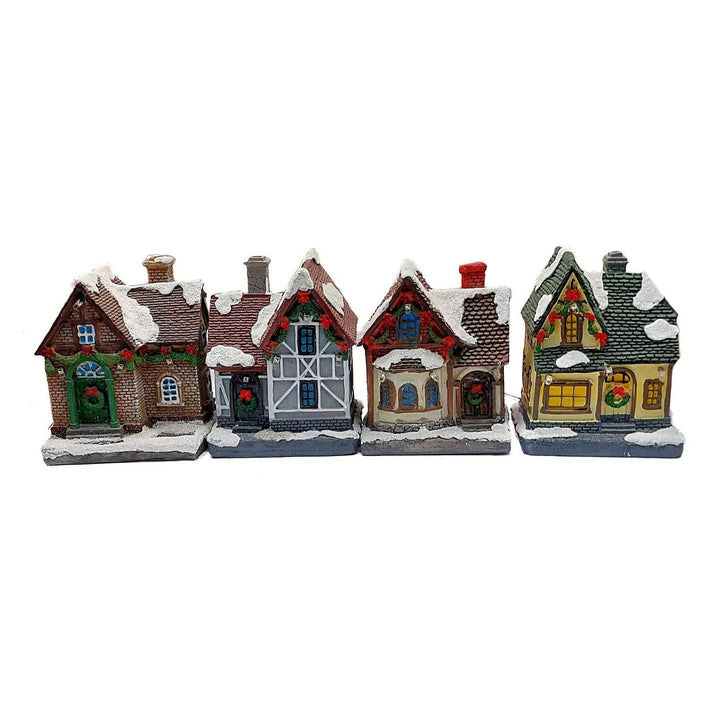 Gray House. Christmas Village by Wizardi F07-N1-6-600100A