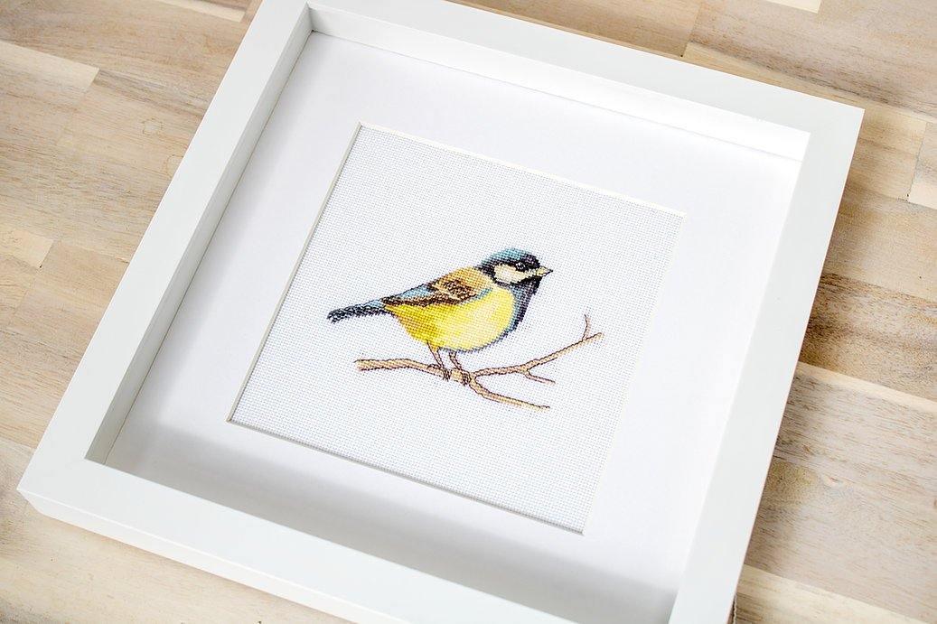 Great tit  B1155L Counted Cross-Stitch Kit