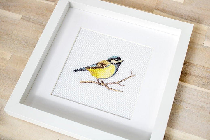 Great tit  B1155L Counted Cross-Stitch Kit