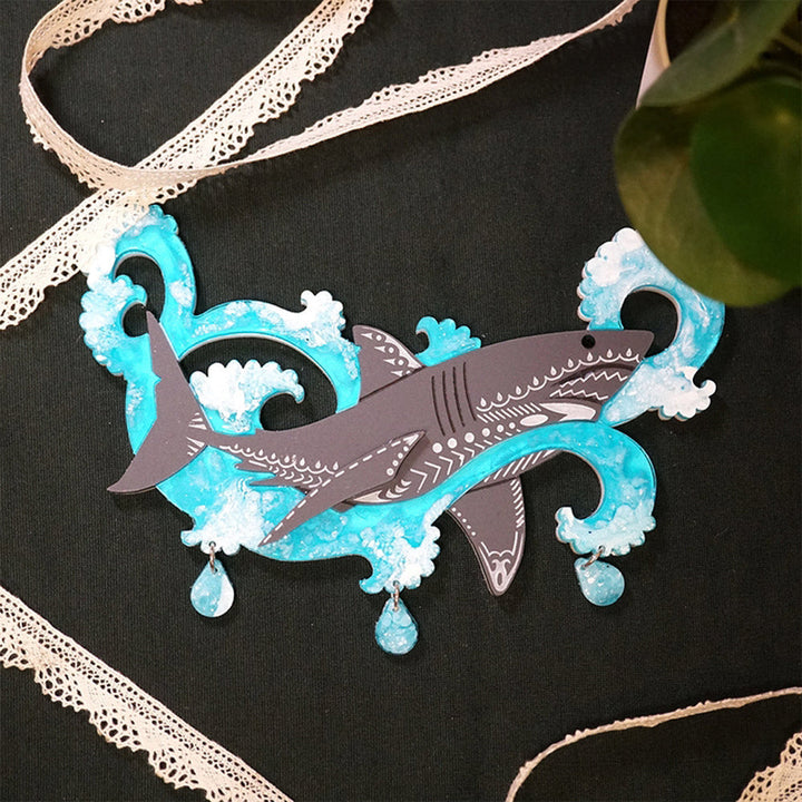 Great White Necklace by Lost Kiwi Designs  2