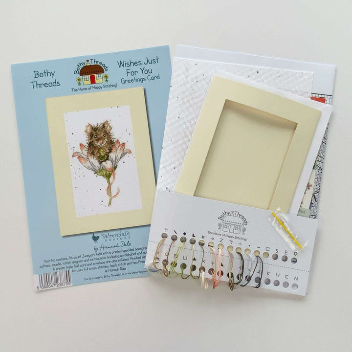 Greeting Card - Wishes Just For You XGC32 Counted Cross Stitch Kit