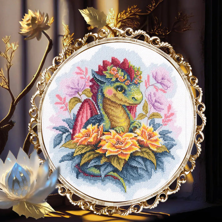 Guardian of the golden flowers M1010 Counted Cross Stitch Kit