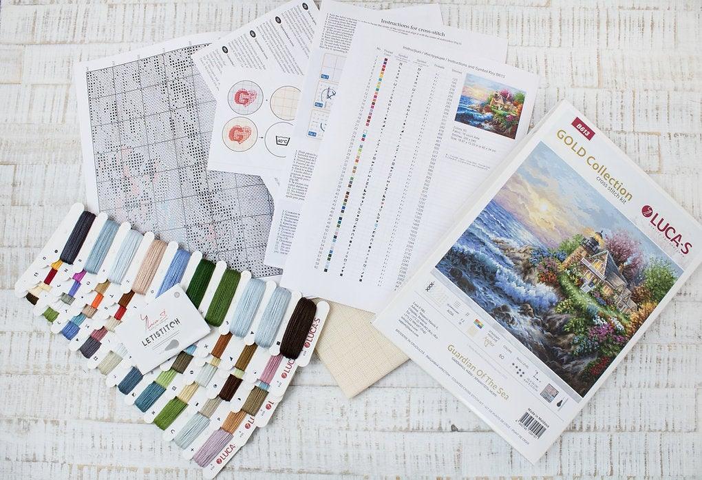 Guardian Of The Sea B613L Counted Cross-Stitch Kit