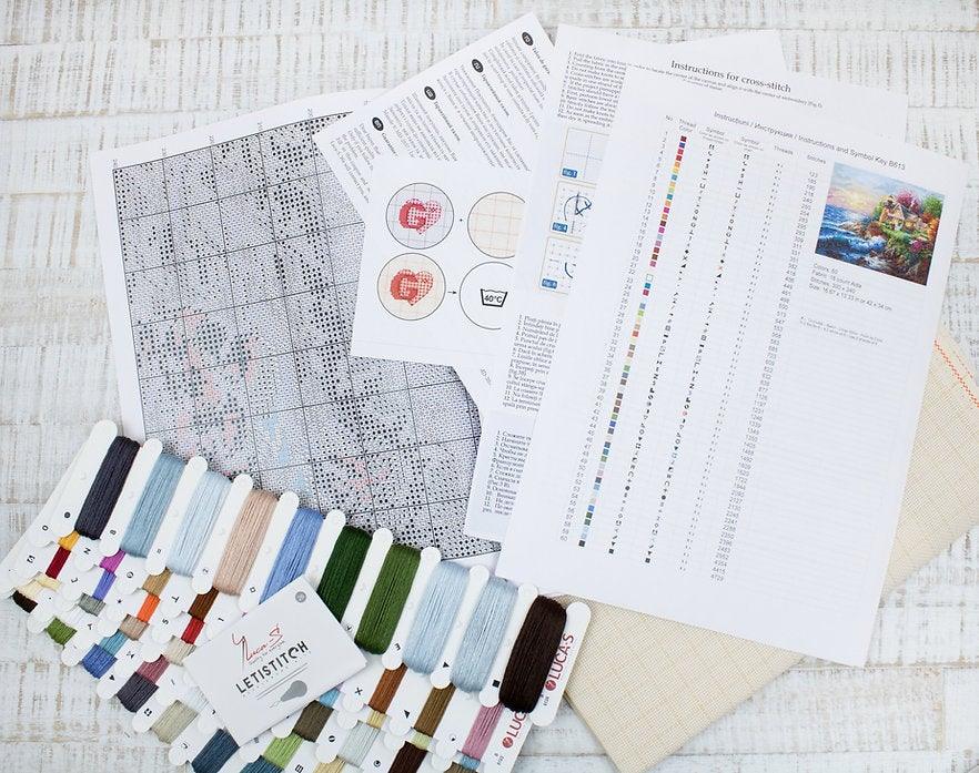 Guardian Of The Sea B613L Counted Cross-Stitch Kit