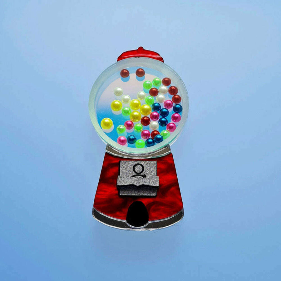 Gumball Sweet Machine Pendant by Cherryloco Jewellery 1