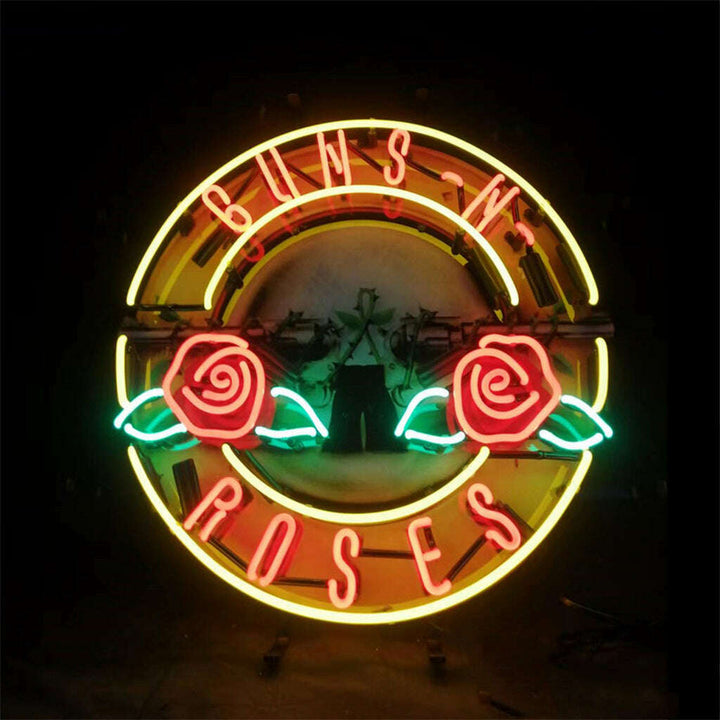 Guns N Roses Team Logo Neon Signs Light