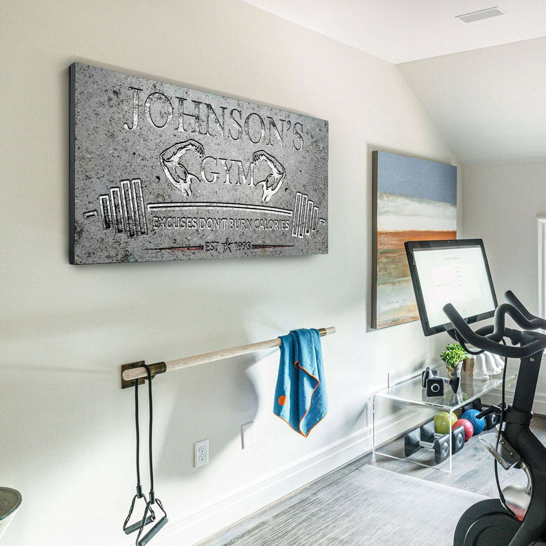 Gym Sign IX