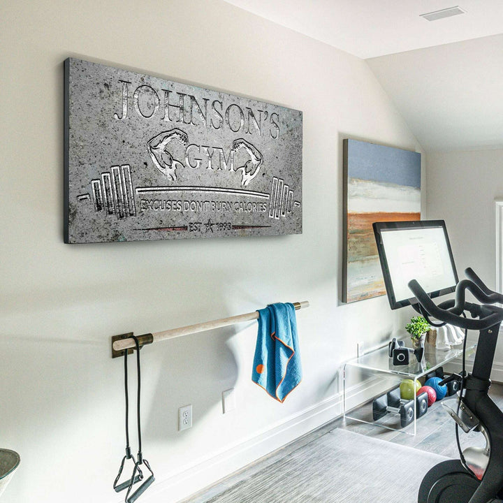 Gym Sign IX