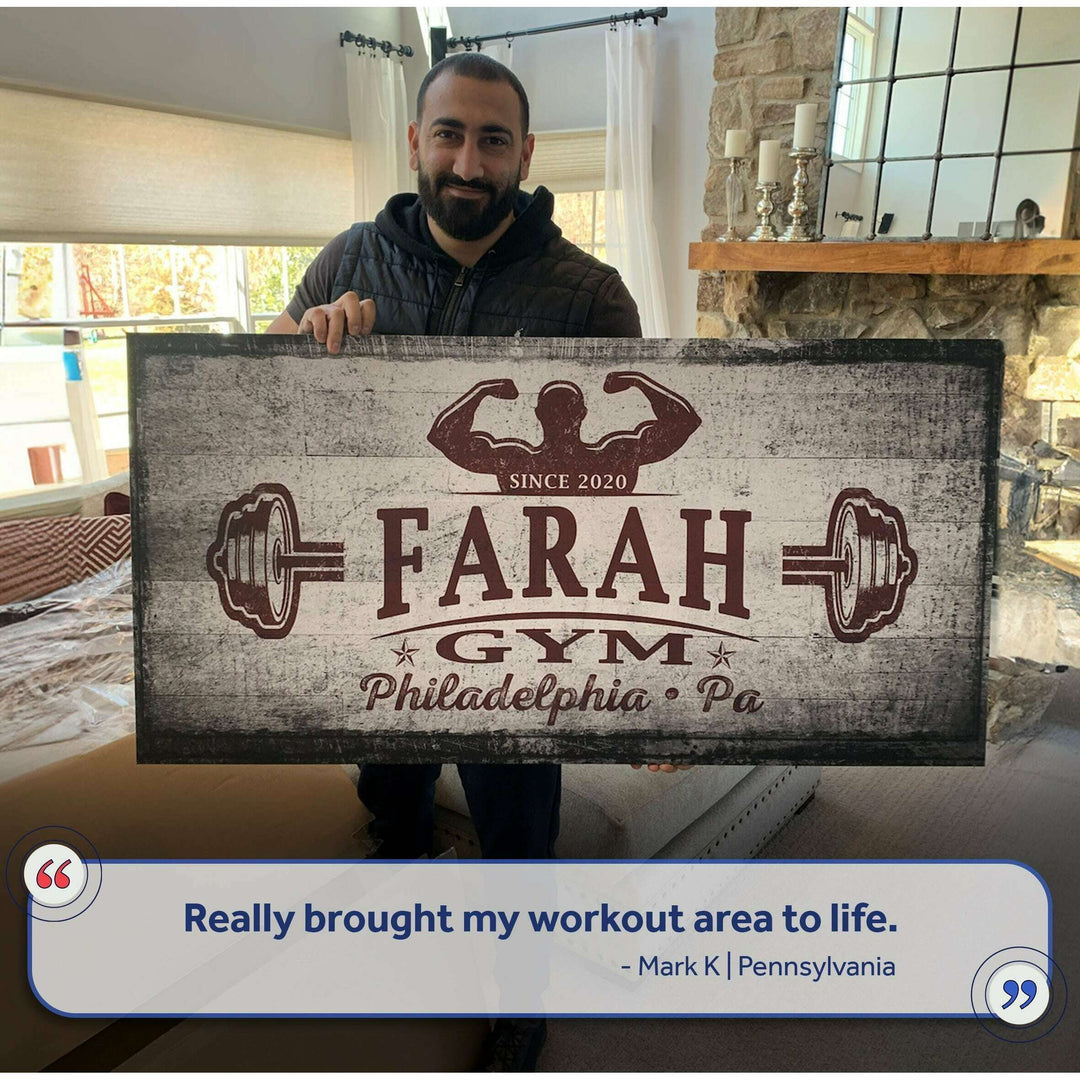 Gym Sign VI