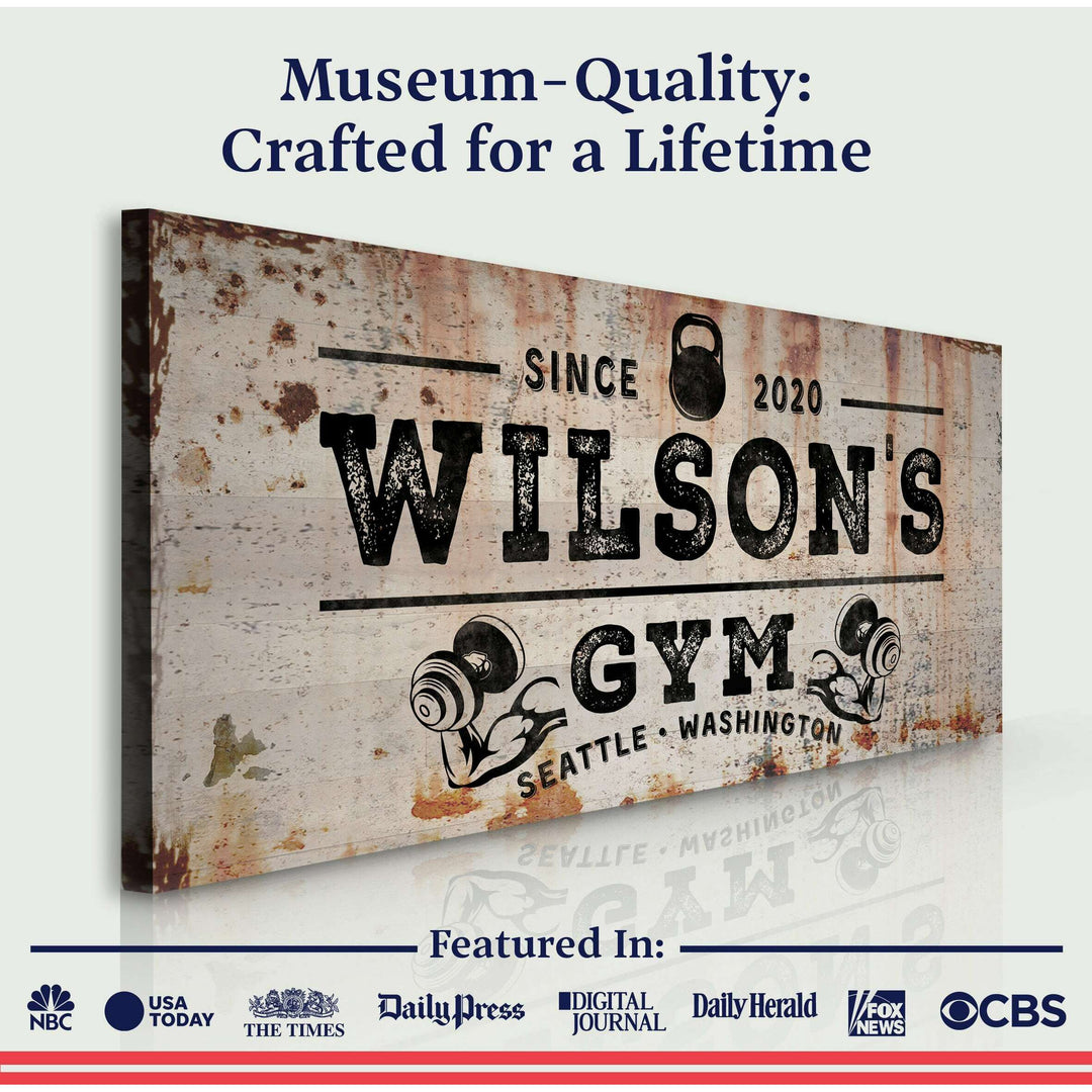 Gym Sign VI
