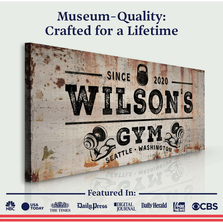 Gym Sign VI