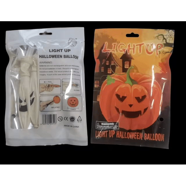 Halloween Pumpkin Foil Balloon Decoration F07M1-76 White