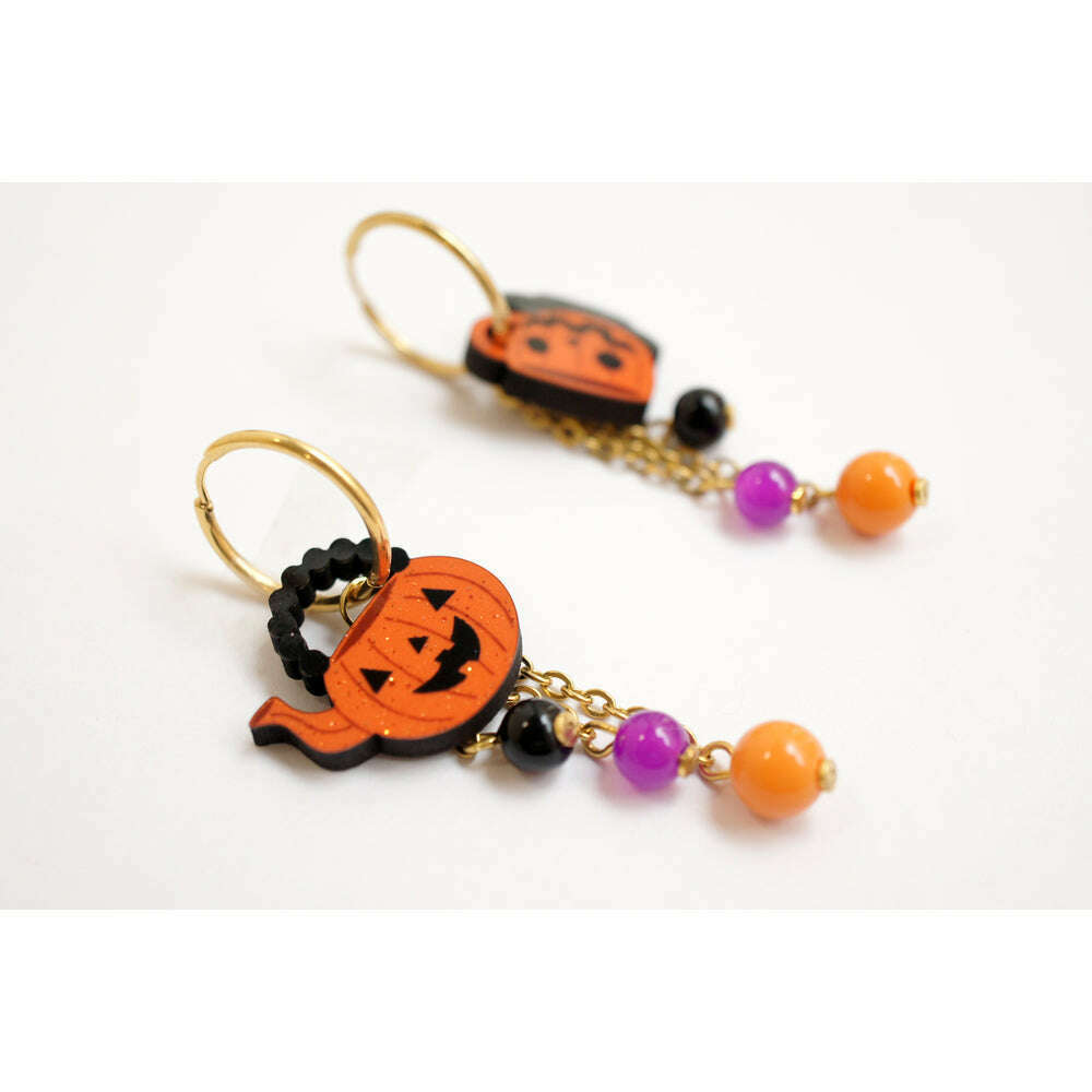 Halloween Tea Set Earrings by Laliblue – view 2