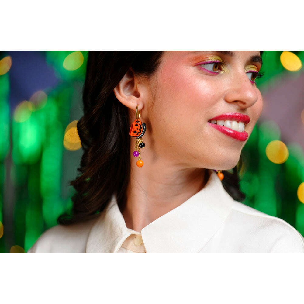 Halloween Tea Set Earrings by Laliblue – view 5