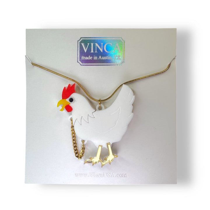 Headless Chicken Necklace