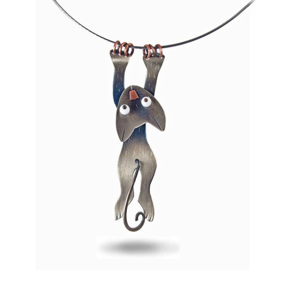 Hang in There Necklace by Faire 