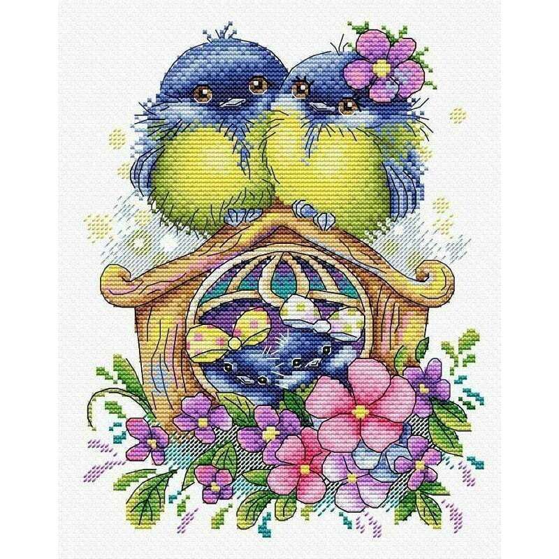 Happy Family SM-397 Counted Cross Stitch Kit